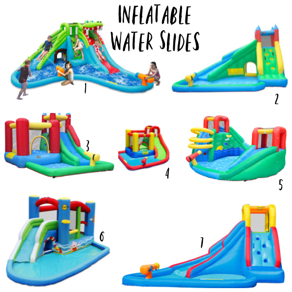 inflatable water slide