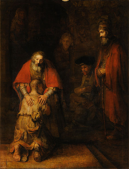 Rembrandt - The Return of the Prodigal Son - art