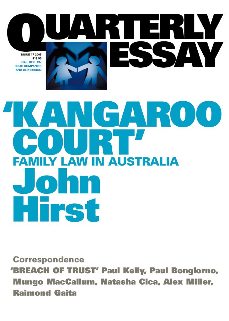 Kangaroo Court - John Hirst