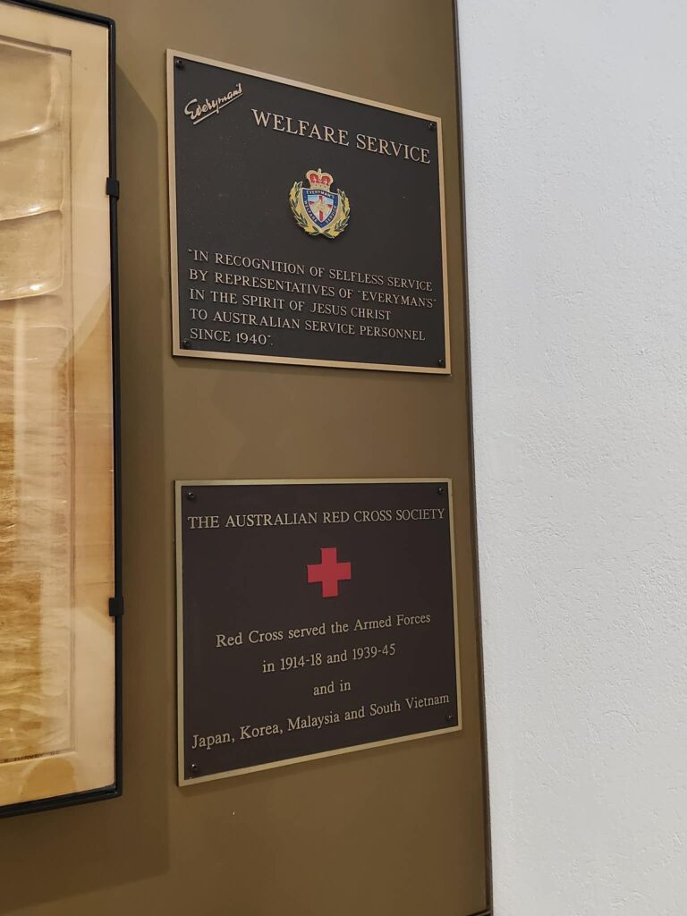 Anzac Memorial plaques