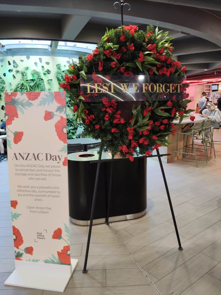 Anzac wreath