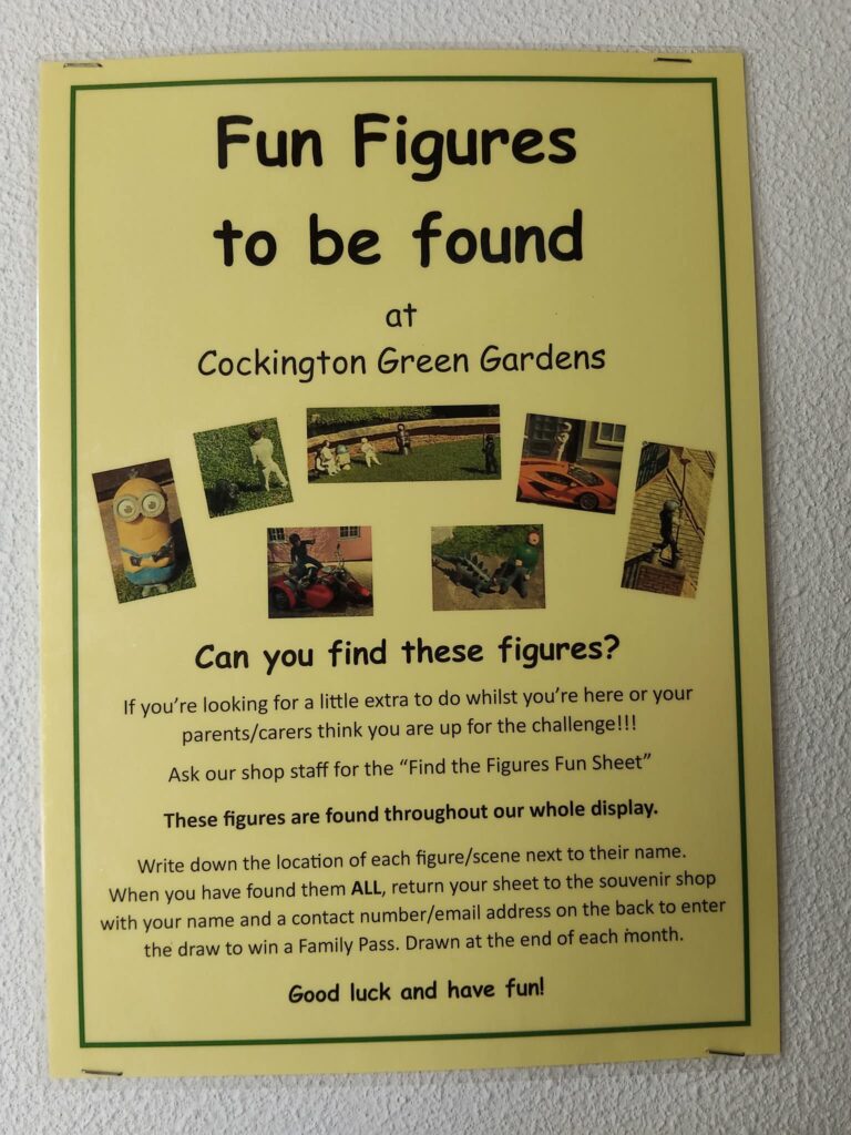 Cockington Green Gardens fun figures