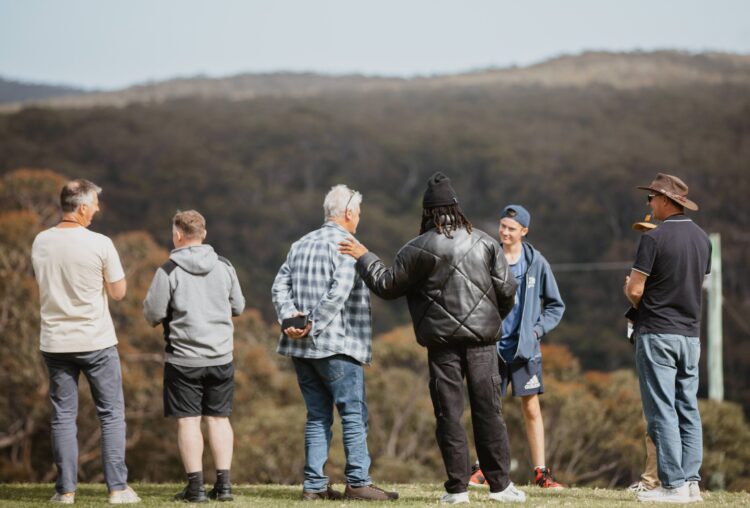Men Encouraging One another presence